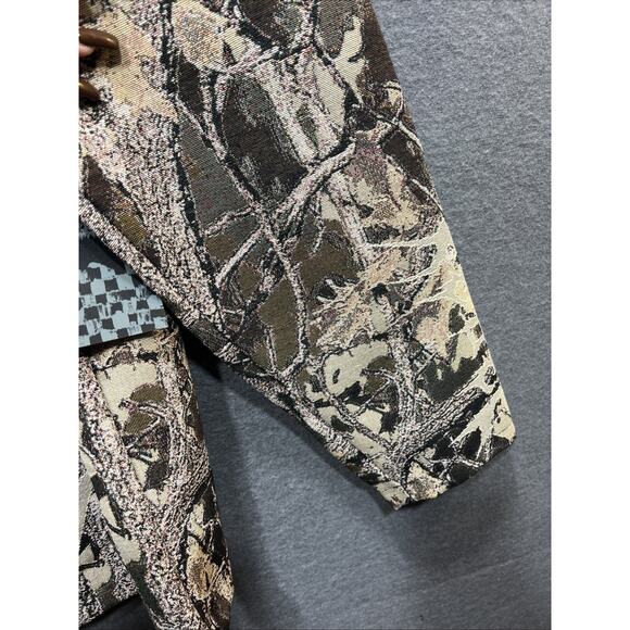 Rare Rebel Vengeance Tapestry Camo Hunting Jacket Mens Size M NWT - Picture 4 of 12